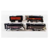 Lot of 4 Lionel Engines & Tender