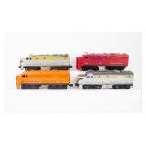 Lot of 4 Lionel Engines