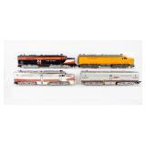 Lot of  4 American Flyer Train Engines