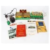 Lot of Model Train Building Parts & Manuals