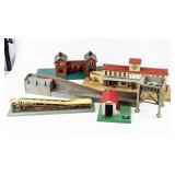 Lot of Assorted Lionel Model Train Buildings