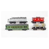 Lot of 4 Lionel Train Pieces