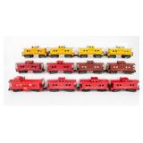 Lot of 12 American Flyer Railroad Caboose Pieces