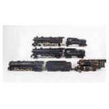 Lot of 4 AF Steam Engines & Tenders