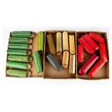 Large Lot Of 23 Marx Articulated Toy Train Cars