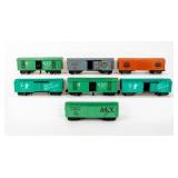 Lot of  7 American Flyer Train Pieces