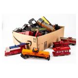 Large Lot Marx Railroad Incomplete Units / Parts