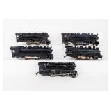 Lot Of 5 Marx Toy Train Engines