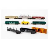 Lot of  9 American Flyer Train Pieces