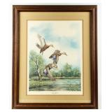 Artwork "Early Arrivals" Print Artist Allen Hughes