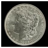 Coin 1896  Morgan Silver Dollar Brilliant Unc.