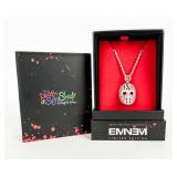 Jewelry Eminem Hockey Mask Pendant & Chain