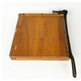 Lot of a Vintage Ingento No. 4 Paper Cutter