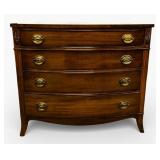 Furniture Vintage Bow Front Chest