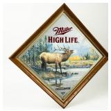 Miller High Life "Challenge" Bar Mirror