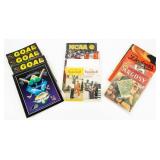 Lot of 10 Vintage Sports Literature  MLB, NCAA +