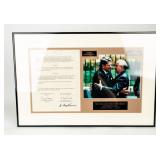 US-Soviet 1987 Nuclear Treaty Memorabilia Signed