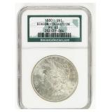 Coin 1880 Morgan Silver Dollar NGC MS63