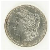 Coin 1880  Morgan Silver Dollar Brilliant Unc.