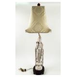 Blanc De Chine Guanyin Porcelain Lamp