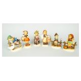 Lot of 6 Hummel Porcelain Figurines