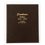 Coin Eisenhower Dollar Complete Set in Binder