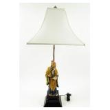 Vintage Chinese Shekwan Figurine Lamp