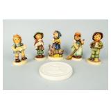 Lot of 6  Hummels & Medallion