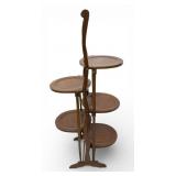 Furniture Edwardian Folding Cake Stand