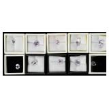 Lot of 10 Pink Kunzite Gemstones