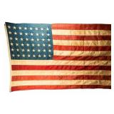 Vintage 48 Star American Flag