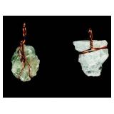 2 Jewelry Aquamarine Pendants