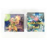 (2) Non Sports Cards Boxes Star Trek & Creators
