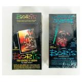 (2) Non Sports Cards Boxes Boris 1 & 2 Adult Cont.