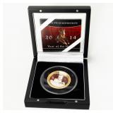 Coin 2014 Palau $5 Silver High Relief Proof