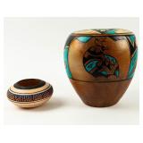 Lot of 2 Southwestern Style Pottery