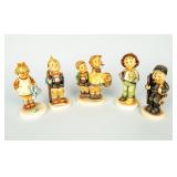 Lot of 5 Hummel Porcelain Figurines