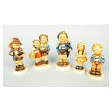 Lot of 5 Hummel Porcelain Figurines