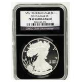 Coin 2012-S  American Silver Eagle NGC PF69UC