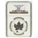 Coin 2012 Canada $5 Silver Maple Leaf NGC SP69