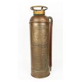 Antique Elkhart Brass Mfg. Co. Fire Extinguisher