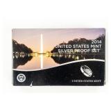 Coin 2014 United States Silver Proof Set in Box
