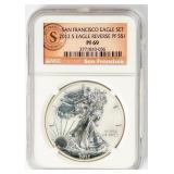 Coin 2012-S  American Silver Eagle NGC  PR69