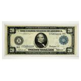 Currency 1914 Federal Reserve Note Very Fine