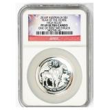 Coin 2014 Australia Silver Dollar Horse NGC PF69