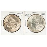 Coin (2) Morgan Silver Dollars Both 1889