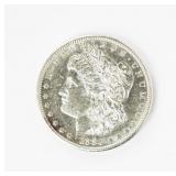 Coin 1880-S Morgan Silver Dollar in Brilliant Unc.