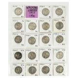 Coin (19) Walking Liberty Half Dollars  VG - VF