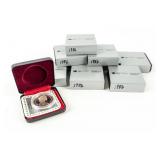 Coin (10) 1986 Canadian .500 Silver Railroad Pr.