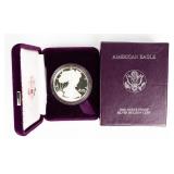 Coin 1986  American Silver Eagle Proof w/ Box
